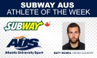 Subway AUS Athlete of the Week (week ending Nov. 1)
