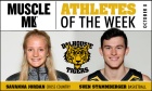 Tigers Athletes of the Week (Oct 8)