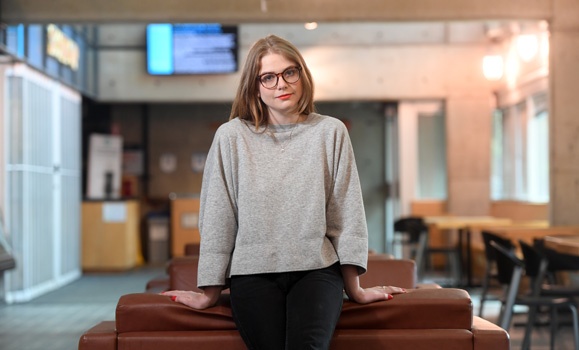 Computer Science grad Sarah Young. (Danny Abriel photos) Computer Science grad Sarah Young. (Danny Abriel photos)