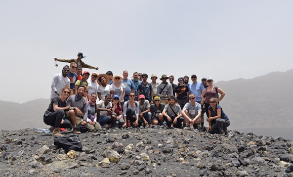 The TOSST team on the volcanic island of Fogo. (Provided photos) The TOSST team on the volcanic island of Fogo. (Provided photos)