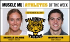 MUSCLE MLK Athletes of the Week (week ending Sep 29)