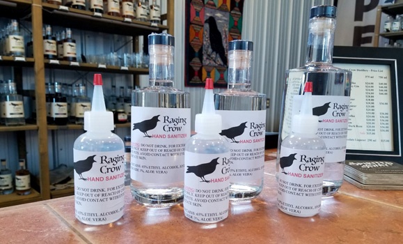 From spirits to sanitizer: Retired prof #39 s distillery shifts focus