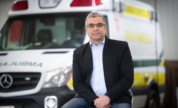 Dr. Trevor Jain noticed early in the pandemic that most media attention was being given to a handful of health officials, with very little recognition of the contributions of essential workers battling COVID-19. He set out to change that. (Michael Needham photo) Dr. Trevor Jain noticed early in the pandemic that most media attention was being given to a handful of health officials, with very little recognition of the contributions of essential workers battling COVID-19. He set out to change that. (Michael Needham photo)