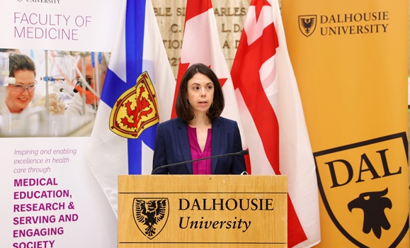 Dr. Karina Top will lead a federally funded project linked to vaccine safety. (Nick Pearce photos) Dr. Karina Top will lead a federally funded project linked to vaccine safety. (Nick Pearce photos)