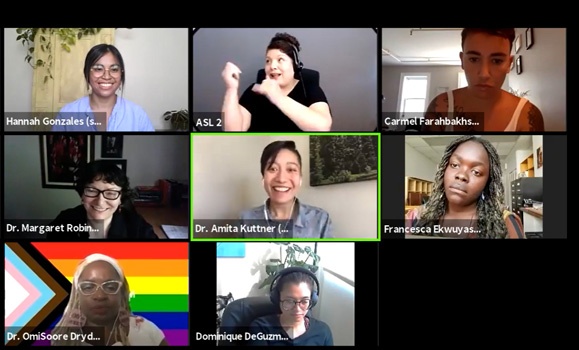 Participants in the BIPOC in STEM panel QAtCanSTEM held last year. (Screen shot) Participants in the BIPOC in STEM panel QAtCanSTEM held last year. (Screen shot)