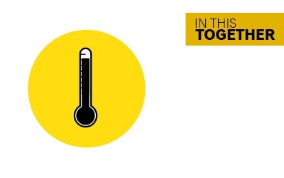 In this together - stay home if you feel unwell