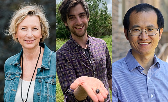 Left-to-right: Researchers Katja Fennel, Paul Manning and Penghao Xiao. (Images provided except Penghao Xiao photo by Nick Pearce) Left-to-right: Researchers Katja Fennel, Paul Manning and Penghao Xiao. (Images provided except Penghao Xiao photo by Nick Pearce)