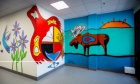 On Truro campus, vibrant new murals serve as a simple act of reconciliation