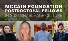 McCain Foundation gift brings new crop of postdoctoral fellows to Dalhousie Agriculture