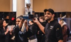 Dal student union president slices and dices way to glory in first campus Iron Chef contest