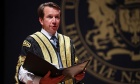 Chancellor Scott Brison wishes Dal grads well as he concludes his final Convocation ceremonies