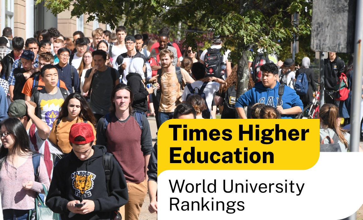 Dalhousie improves overall score in THE World University Rankings Dal