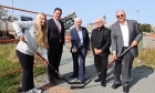 Reception celebrates ground breaking of Dalhousie's new event centre