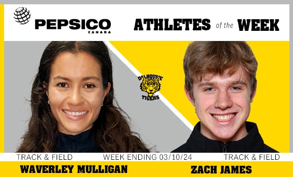 Congratulations to Waverley Mulligan and Zach James on being named the PepsiCo Athletes of the Week! Congratulations to Waverley Mulligan and Zach James on being named the PepsiCo Athletes of the Week!