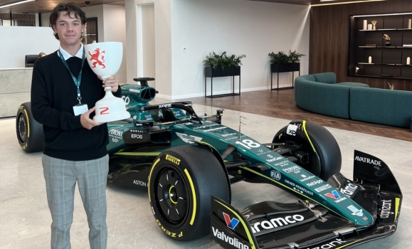 Working in the fast lane: Mechanical engineering student secures work ...