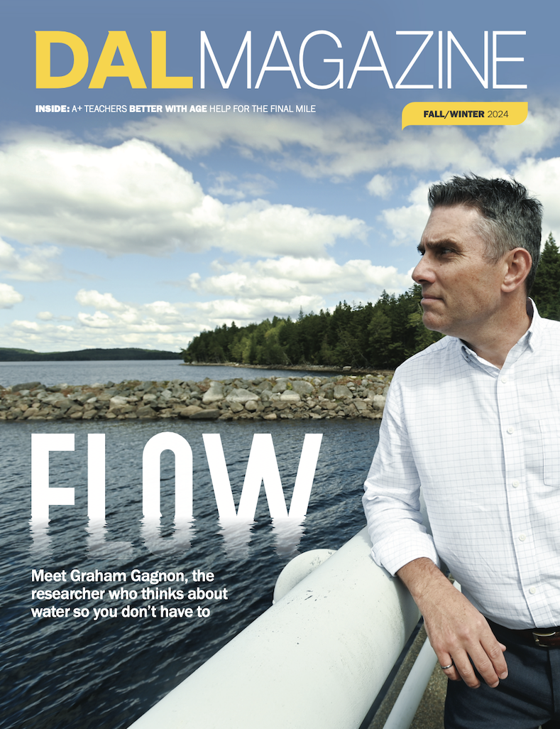 The cover of DAL Magazine feature Dr. Graham Gagnon.