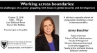 CSSD Talk: Working across boundaries