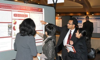 Naznin Daisy explains her poster Naznin Daisy explains her poster