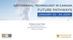 Geothermal Technology in Canada: Future Pathways