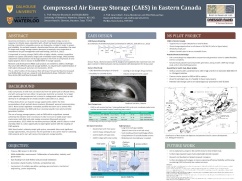 Compressed Air Energy Storage (CAES) in Eastern Canada