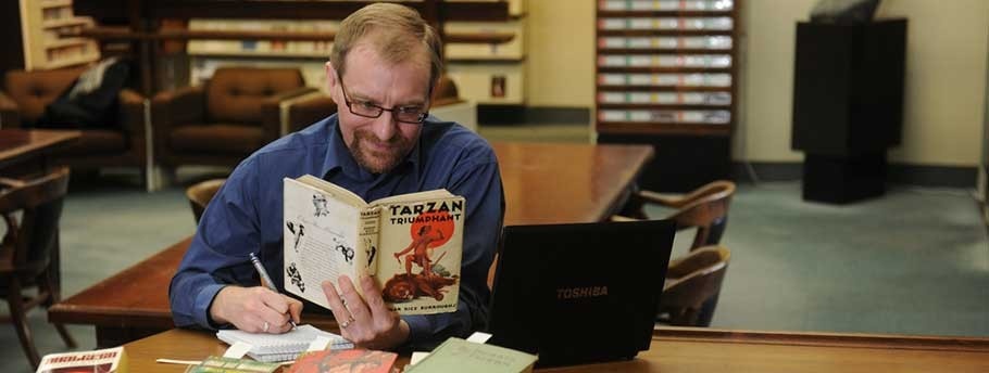 Dr. Jason Haslam studies representations of gender and race in American science fiction.